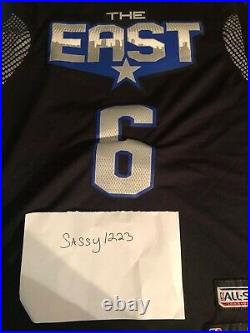 2011 NBA All Star The East #6 Miami Heat LeBron James Adidas Swingman Jersey L