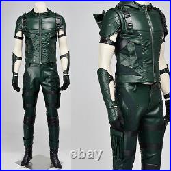 2016 Green Arrow Season 4 Oliver Queen Outfit Cosplay Costume Halloween Clothing