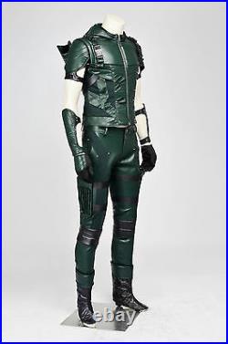2016 Green Arrow Season 4 Oliver Queen Outfit Cosplay Costume Halloween Clothing