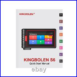 2024 KINGBOLEN S6 Car Diagnostic Tool OBD2 Scanner ALL System All Free Update