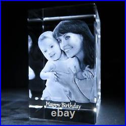 3D Tower Photo Crystal Personalised Photo Crystal Gift Your Own Image