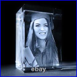 3D Tower Photo Crystal Personalised Photo Crystal Gift Your Own Image