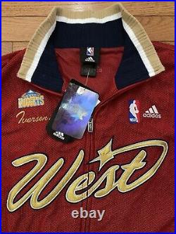 ADIDAS 2007 NBA ALL STAR Allen Iverson Jacket Large New Limited Edition 08 of 50