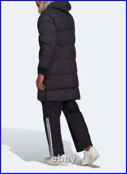 Adidas Originals Down Insulated Regen Long Parka Coat Black RRP £239.99 UK XS-XL