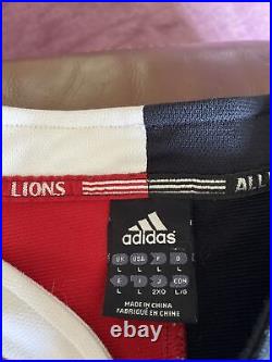 Adidas RARE New Zealand (All Blacks) v Lions 2005 Tour Edition Shirt Large Mens