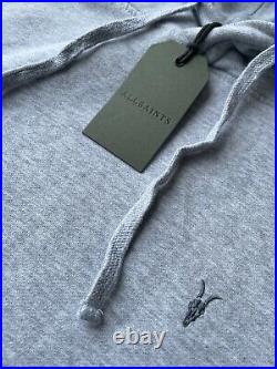 All Saints Grey Marl Aven Tracksuit (hoody & Sweatpants) Large New & Tags