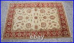 All Wool Rugs Room Floor Carpet NEW Indien Hand Knotted Large Area Rug 5x8 ft