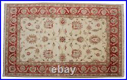 All Wool Rugs Room Floor Carpet NEW Indien Hand Knotted Large Area Rug 5x8 ft