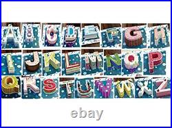 Alphabet Shape Cake Tin A to Z All Letters Cake Moulds Pan Two Sizes