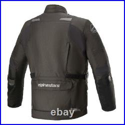 Alpinestars Andes v3 Black Drystar all weather waterproof Motorbike Jacket -New