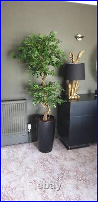 Artificial Evergreen Large Trees 150cm Large Twisted Ficus 150cm 5ft Realistic