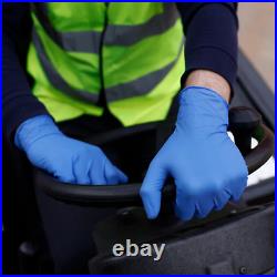 Aurelia ROBUST 9.0 Blue Nitrile Disposable Glove Powder & Latex Free All Sizes