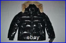 Authentic Mens Sam. New York Arctic Fur Trimmed Jacket Jet Black All Sizes New