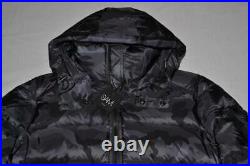 Authentic Mens Sam. New York Glacier Down Puffer Jacket Camo Gray All Sizes