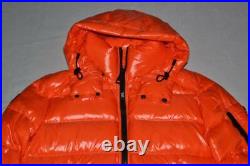 Authentic Mens Sam. New York Glacier Down Puffer Jacket Orange All Sizes New