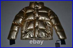 Authentic Sam. New York Andi Down Puffer Jacket Gold All Sizes Brand New