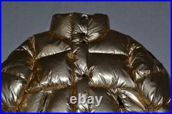 Authentic Sam. New York Andi Down Puffer Jacket Gold All Sizes Brand New
