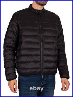 Barbour International Men's Packable Cafe Quilt Jacket, Black
