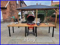 Bespoke BBQ TABLE FITS TO GREEN EGG/ KAMADO JOE & ALL OTHER LARGE EGG BBQ'S