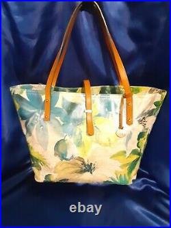Brahmin Floral All Day Tote