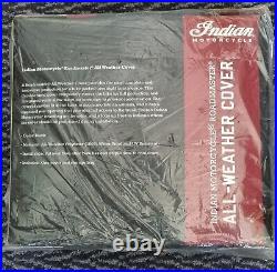 Brand New Genuine Indian Large All-weather Cover