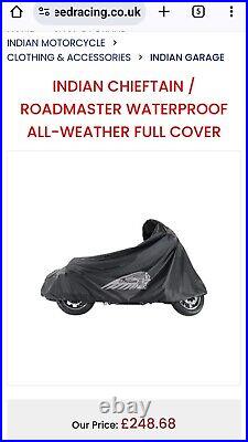 Brand New Genuine Indian Large All-weather Cover