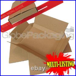 C6 Size Large Letter Cardboard Postal Shipping Pip Postage Boxes All Qty's