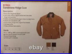 Carhartt EC061 (C61) Sandstone Ridge Coat with Sherpa Lining Vintage
