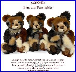 Charlie Bears 2022 Hurley Burley Large Plush Teddy Bear Limited Edition