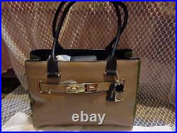 Coach swagger $395 Carry All satchel pebble leather Multi color choice