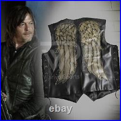 Daryl Dixon Wings Vest The Walking Dead Season 11 Daryl Dixon Angle Wings Vest