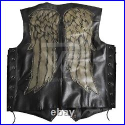 Daryl Dixon Wings Vest The Walking Dead Season 11 Daryl Dixon Angle Wings Vest