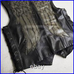 Daryl Dixon Wings Vest The Walking Dead Season 11 Daryl Dixon Angle Wings Vest