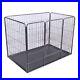 Dog Cage Crates Puppy Small Medium Large Pet Carrier Training Folding Metal Cage