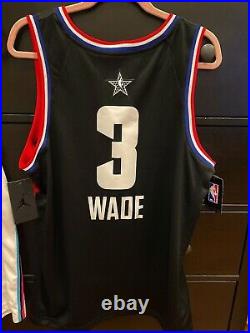 Dwyane Wade Miami Heat Jordan Brand 2019 All-Star Swingman Jersey Size Large