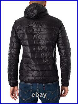 EA7 Men's Down Jacket, Black