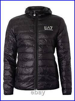 EA7 Men's Down Jacket, Black