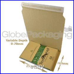 Eco-friendly Tenvowrap Postal Book Wraps Mailing Postage Wrap Boxes All Sizes