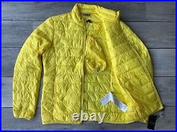 Emporio Armani Ea7 Yellow Packable Down Jacket Coat 8npb01 XL New & Tags