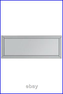 Extra Large Free Standing Mirror All Glass Frameless 5ft7 x 1ft11 170cm x 58cm