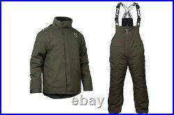 Fox Carp Winter Suit NEW Fishing Thermal Suit All Sizes Jacket / Bib And Brace