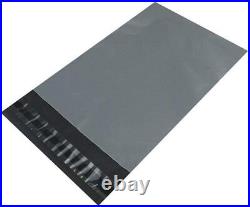 GREY Postal Post Packaging Bags Plastic Parcel Mailing Packing Postage Self Seal