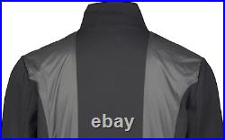 GUCCI Men's Black Grey Panelled LS Zipped Pockets Luxury Stretch Jacket L BNWT