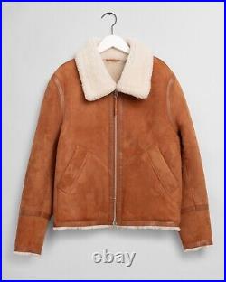 Gant Shearling Jacket 7006084-260 Clay L