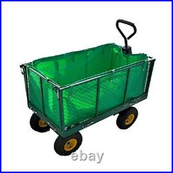 Garden Trolley Cart Large Load Capacity Heavy Duty All-Terrain Ideal for Camping