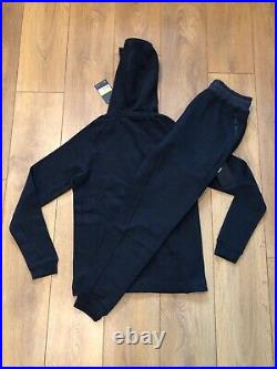 Genuine Nike Modern Mens Black Nsw Full Hooded Tracksuit Hoody Pants All Sizes