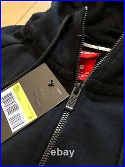 Genuine Nike Modern Mens Black Nsw Full Hooded Tracksuit Hoody Pants All Sizes