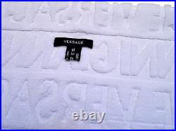 Gianni Versace Large Towel Throw Unisex Beach 150x200 cm 60x79 Logo All Over