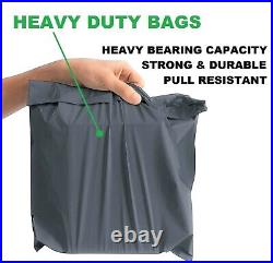 Grey Mailing Bags Strong Poly Postal Postage Post Mail Self Seal All Sizes Cheap