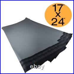 Grey Mailing Postage Bags Mixed Sizes Large Strong Poly Self Seal Plastic Postal